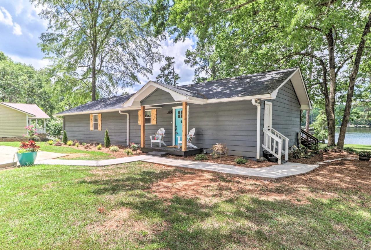 Waterfront Lake Sinclair Home With Boat Dock! Milledgeville Exterior photo